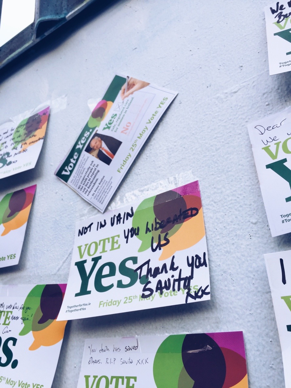 tiocfaidharlulz: The Savita Halapannavar Mural 26/05/18, Portobello, Dublin. The