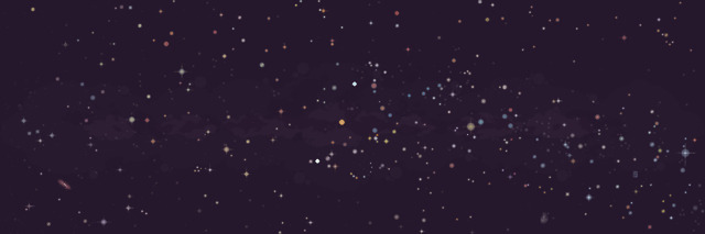 I was recently commissioned to represent an accurate star map looking towards the Milky Way!  Represented are: a metric ass-ton of stars, 50 constellations, 4 planets, 2 galaxy neighbours and a milky way drizzle.Want some progress pictures? They’re indecipherable!(Psst There’s more below) #milky way#starscape#galaxy#pixel art#stars#andromeda#planets#constellation#ursa minor#libra#scorpius#lupus#cancer#canis major#sagittarius#capricornus#cassiopeia