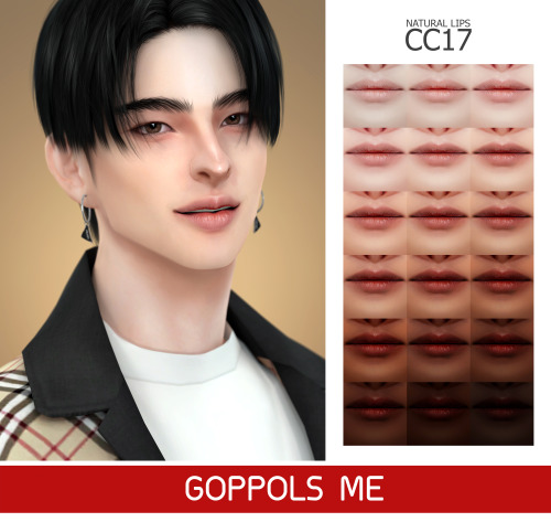 GPME-GOLD Natural Lips CC17DownloadHQ mod compatibleAccess to Exclusive GOPPOLSME Patreon onlyThank 