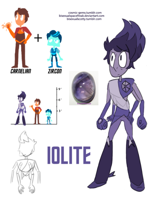 Scotty + McCoy Gem fusion - Iolite!