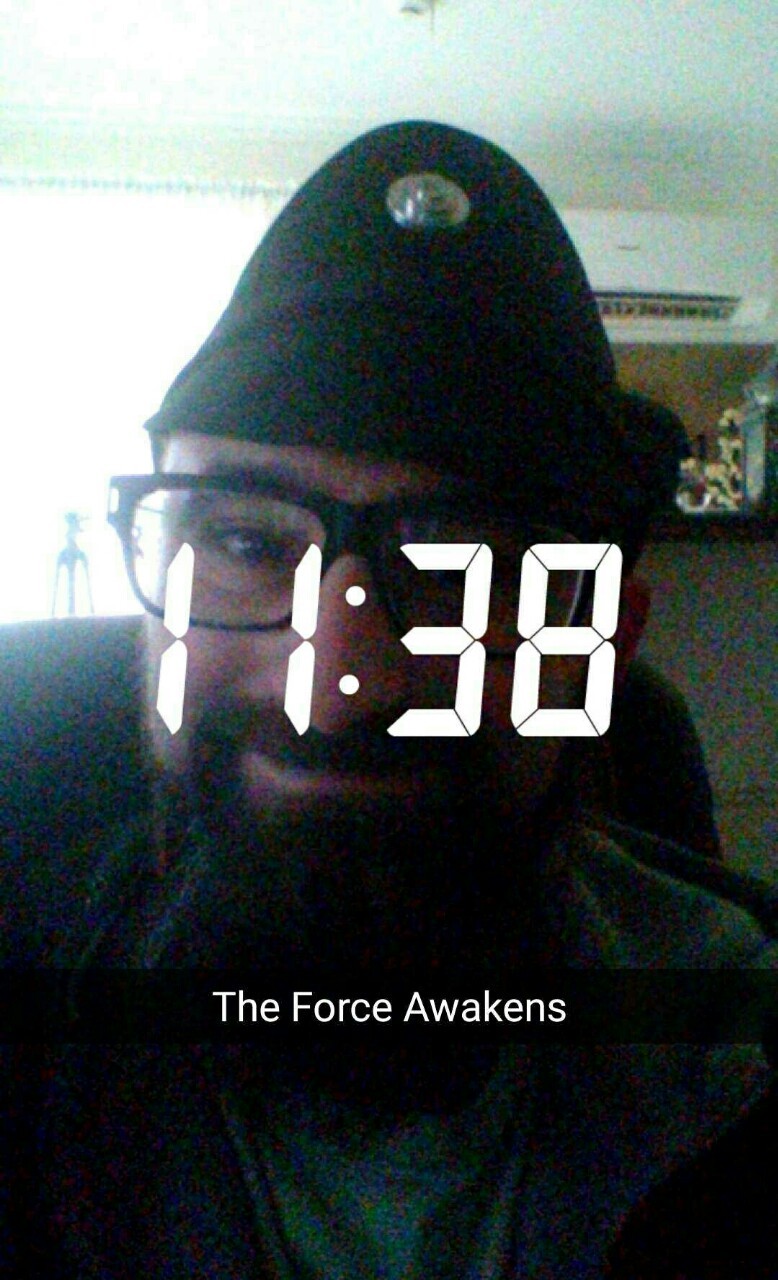 Today is the day I see the Force Awakens