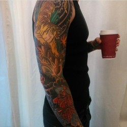 embracethelonelyroad:  My sleeve is finished!