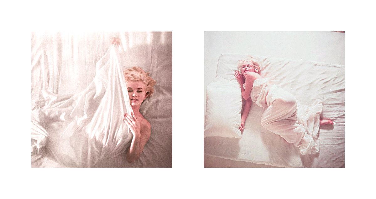  Marilyn Monroe photographed by Douglas Kirkland (c. 1961) “It was still early