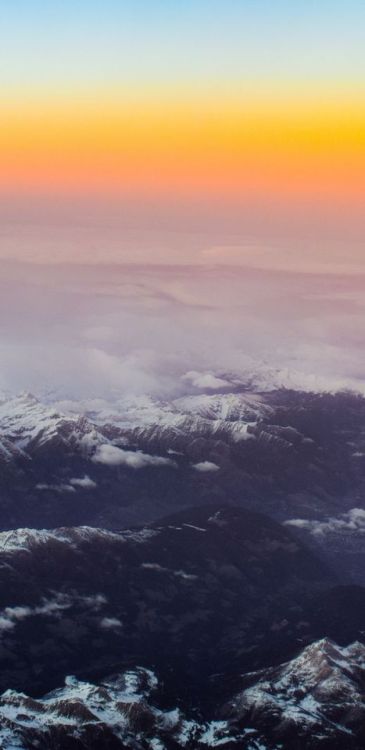 Mountains, sunset, summits, horizon, 1440x2960 wallpaper @wallpapersmug : https://ift.tt/2FI4itB - h