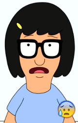 eroticfriendfictions:  Tina Belcher + emojis [insp.] 