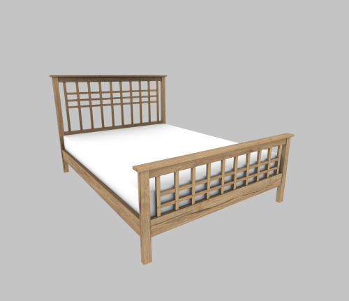 Craftsman High Footboard Bed - Now available for everyone!Enjoy!Craftsman High Footboard Bed - six s