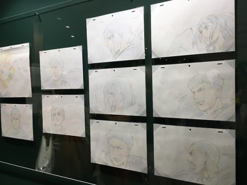 snknews: “Shingeki no Kyojin: The Animation Gallery” Exhibition Photos by SnK News Guest Contributor