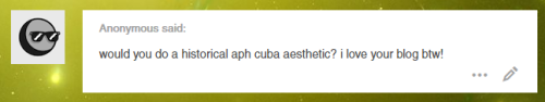 saltyaphaesthetics:APH | cuba | 1800swe are the new world for a reason