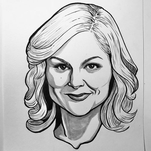 #Inktober Day 17: I read the entirety of Amy Poehler’s Yes Please in a bathtub in Canada and I am la