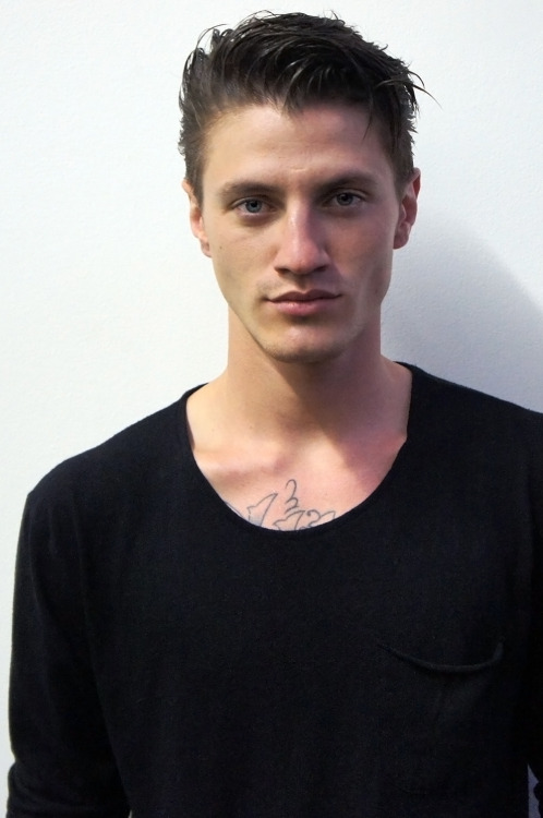 homme–models:  Eli Hall after Robert Geller SS15