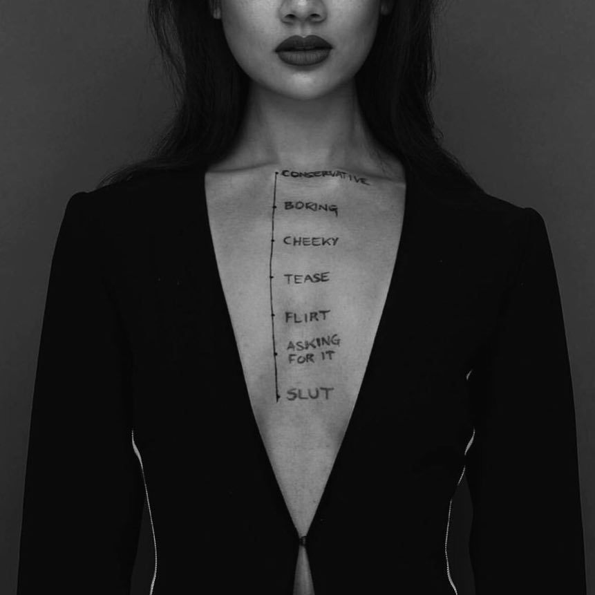 succubus-online:  colorlesslifex:Don’t measure a women’s worth by what she wears.