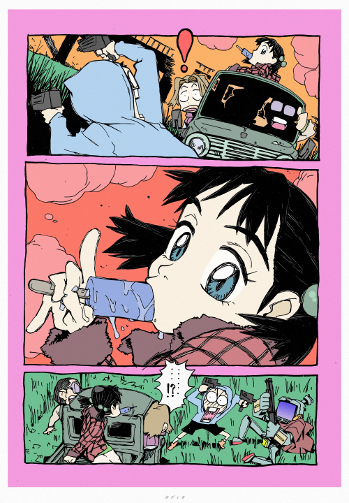 odioart: Hiroyuki Imaishi x OdioフリクリFLCL (Light Novel)c o l o r f u lDaicon v: Gainax Spirit (a virt