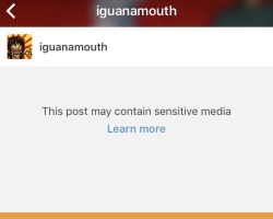 iguanamouth:  bossmer: @iguanamouth  ’s vid of their lizard got flagged by tumblr im gonna cry shes naked 