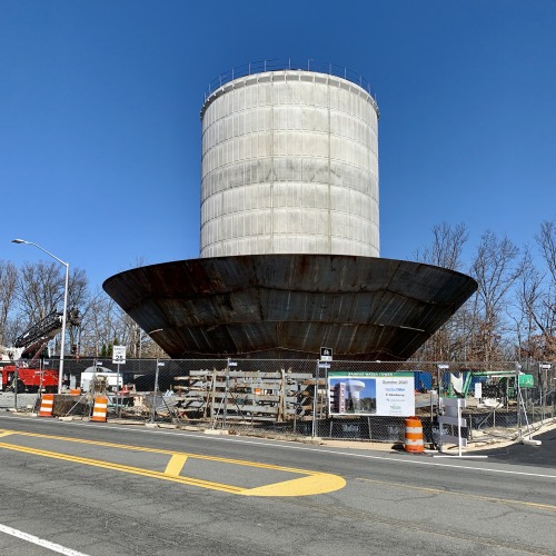 New Water Tower, George Mason “University,” Fairfax, 2020.