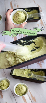 veganfoody:  Avocado Ice Cream