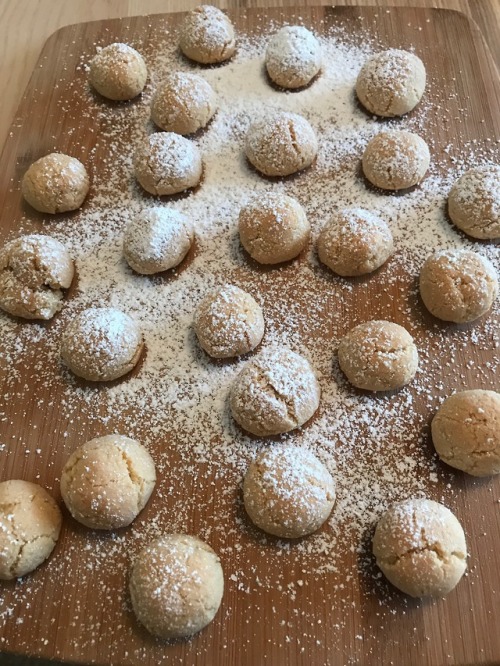 Amaretti {recipe} &ndash; these are legit just slightly larger almonds, as you can see by t