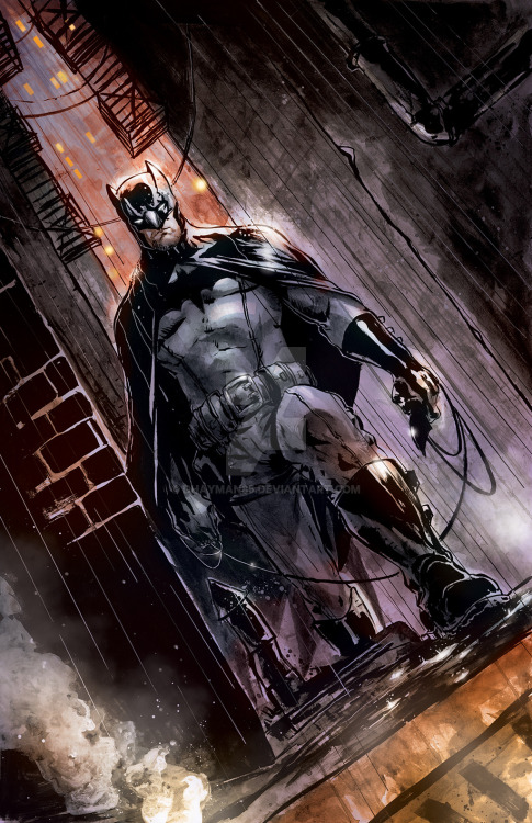 andresisbatman:  Batman color version by dhayman85 