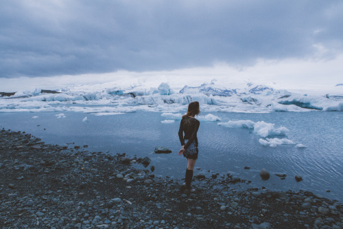 Jökulsárlón - Icelandself portraits by Theresa Manchester