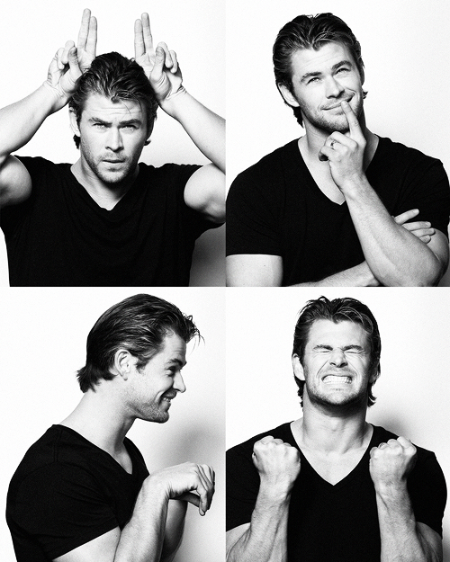  Chris Hemsworth photographed for Flaunt Magazine in Los Angeles, California on February 10, 2011.