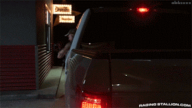 eatmybeef:  Drive-thru beef!! Fuck yeah! 🥩🍑👅💦🐽