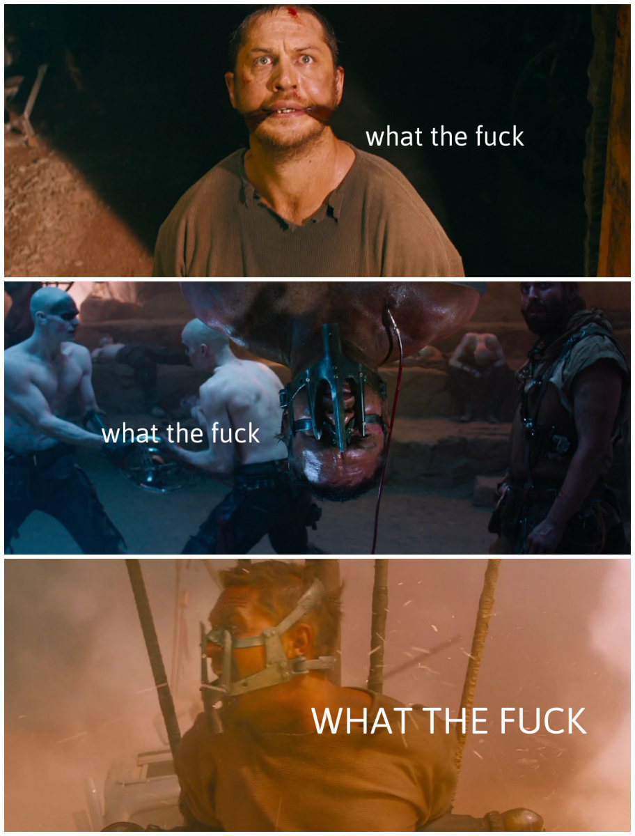 goddessofidiocy:  the riveting inner monologue of max rockatansky  