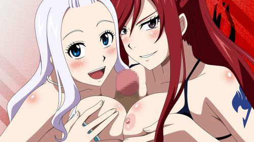 hentaifairytailporno:  toutes les coquines de Fairy Tail prêtent à satisfaire tes désirs hentai les plus ecchi :)Source : Videos Hentai Gratuites