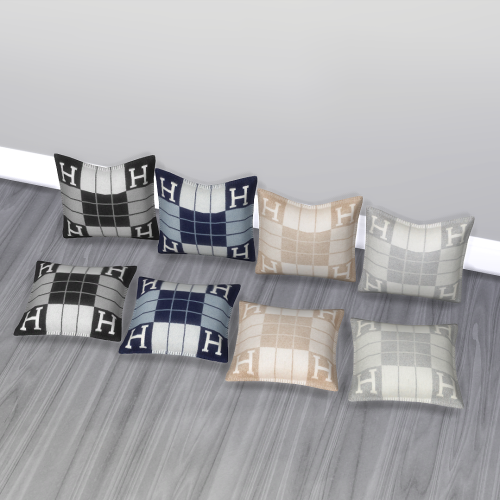  Hermès Avalon III Pillow New meshes - 4 swatches!DOWNLOADPatreon early access - Public 22nd Septemb