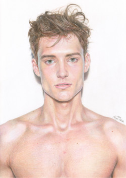 halla-kang:Florian LugerColored pencilby