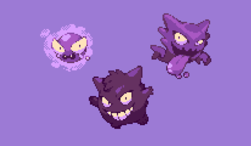 excarabu: Ghost baddies ! Maybe for ghosty type pokemon stickers (??)