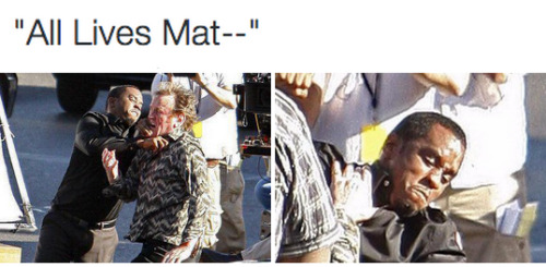 kingpushatits:  Why diddy so turnt 😂😂