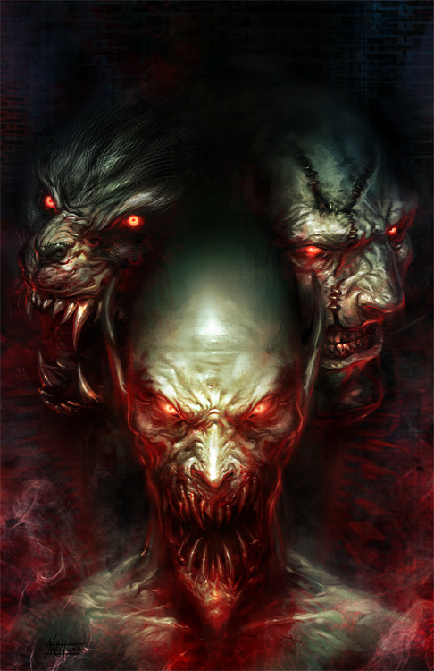 psychoren:  City of Dust issue 5 cover by michalivan 