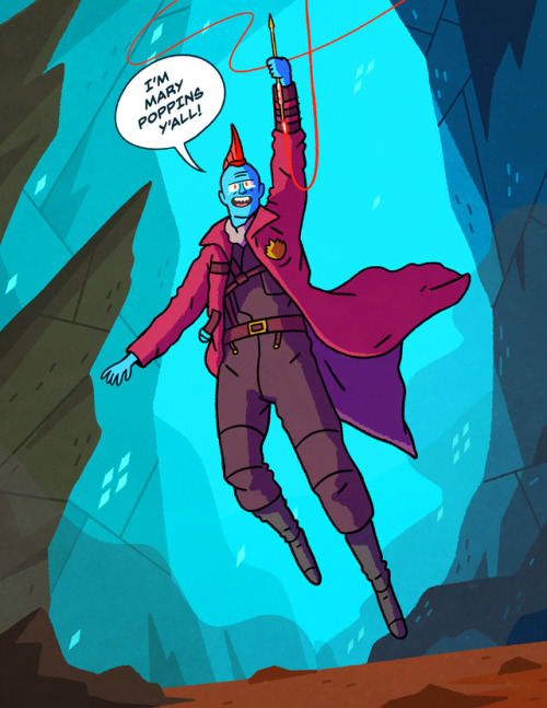 nonbinarytonystark:bearmanbeast:“I’m Mary Poppins Y'All!” - Yondu @yondupoppins