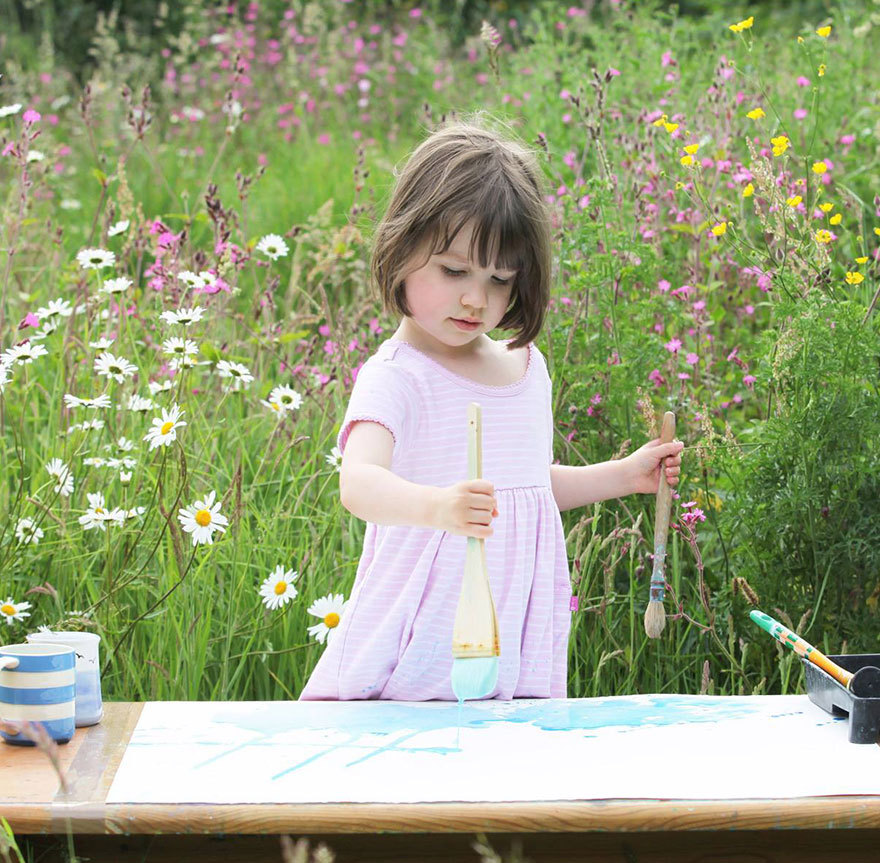 generic-art:   5-Year-Old With Autism Paints Stunning Masterpieces  Autism is a