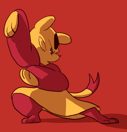  Day 3: Fave Fighting - MienfooI love this Winnie the Pooh Pokemon.