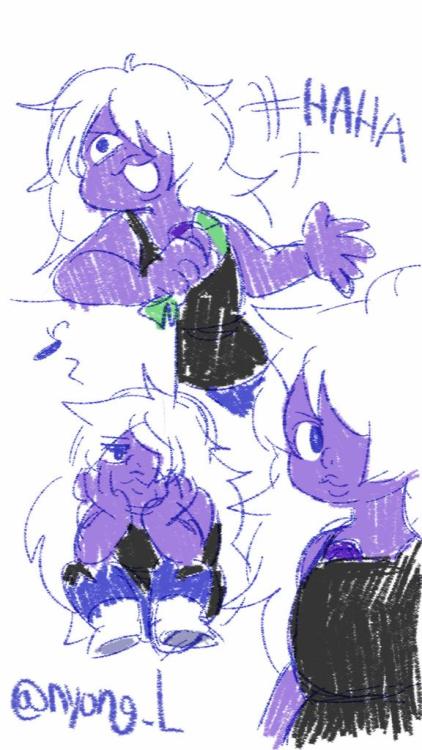 momiichilove:  Amethyst, it’s really cute! ㅠㅠ
