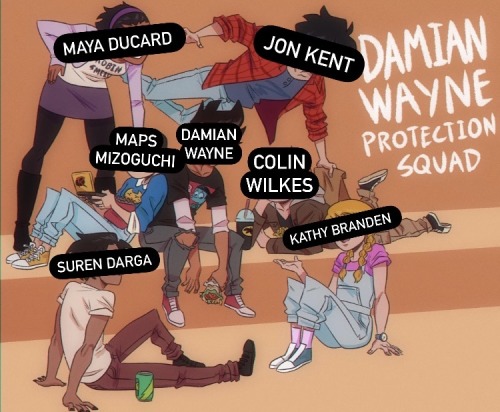 The Damian Wayne Protection Squad