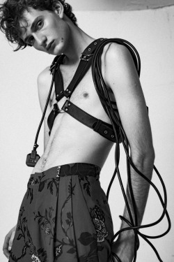 rain-mag:  Franco Bauducco in McQ by Alexander McQueen, shot by Sophie Mayanne for RAIN Magazine, rain-mag.com