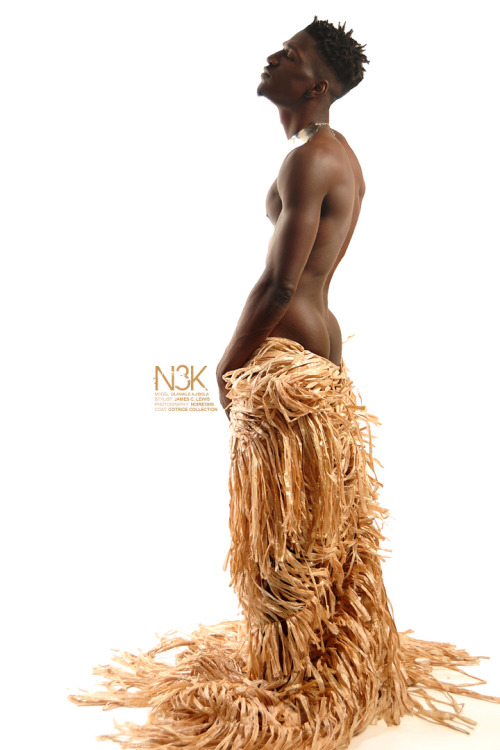 rawnoire:NATIVE SON | Nigerian model: Olawale B. Ajibola | wardrobe designer: Cotrice Love | artisti