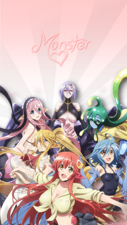 akashi-seijurou:   ☆ Monster Musume + Papy the Harpy mobile wallpapers requested by anonymous &