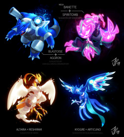 dremoranightmares:  themothfindergeneral:  iris-sempi:  beben-eleben:  (via Pokemon Artwork)  These are always absolutely stunning  Delphox + Mismagius like damn son Yvetal + Darkrai like damn son Gardevoir + Chandelure like damn son no really wow daaaamn