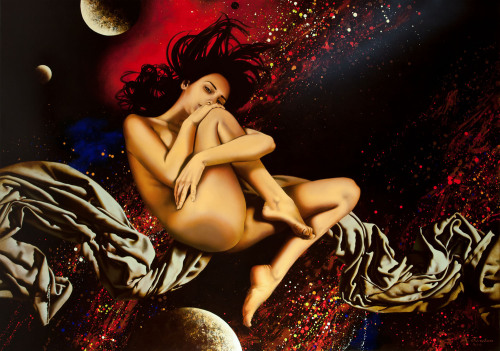 Andromeda. canvas/oil, 120x170cm. 2015Андромеда. холст/масло 120x170см 2015г.Alexey Golovin,(b.1977)