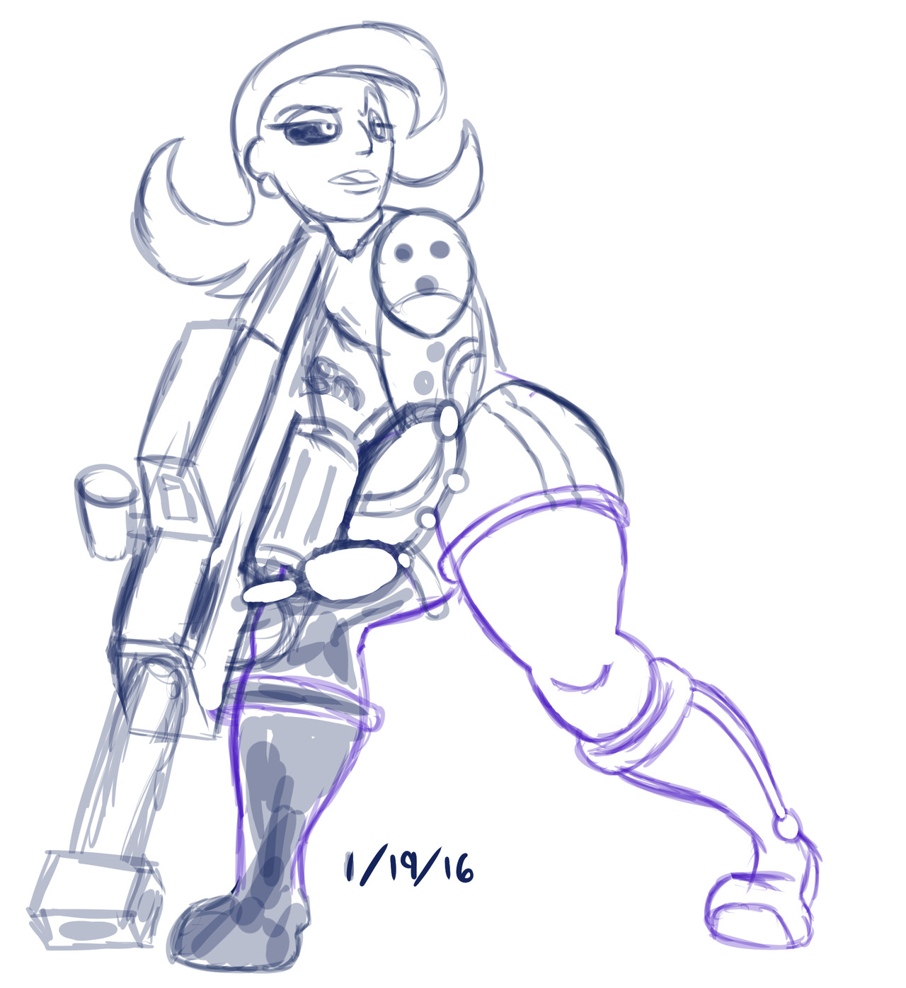 raftyverse:Sassy Soviet Marksman Booty