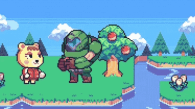 acheronatropos:Doom Eternal x Animal Crossing New Horizons