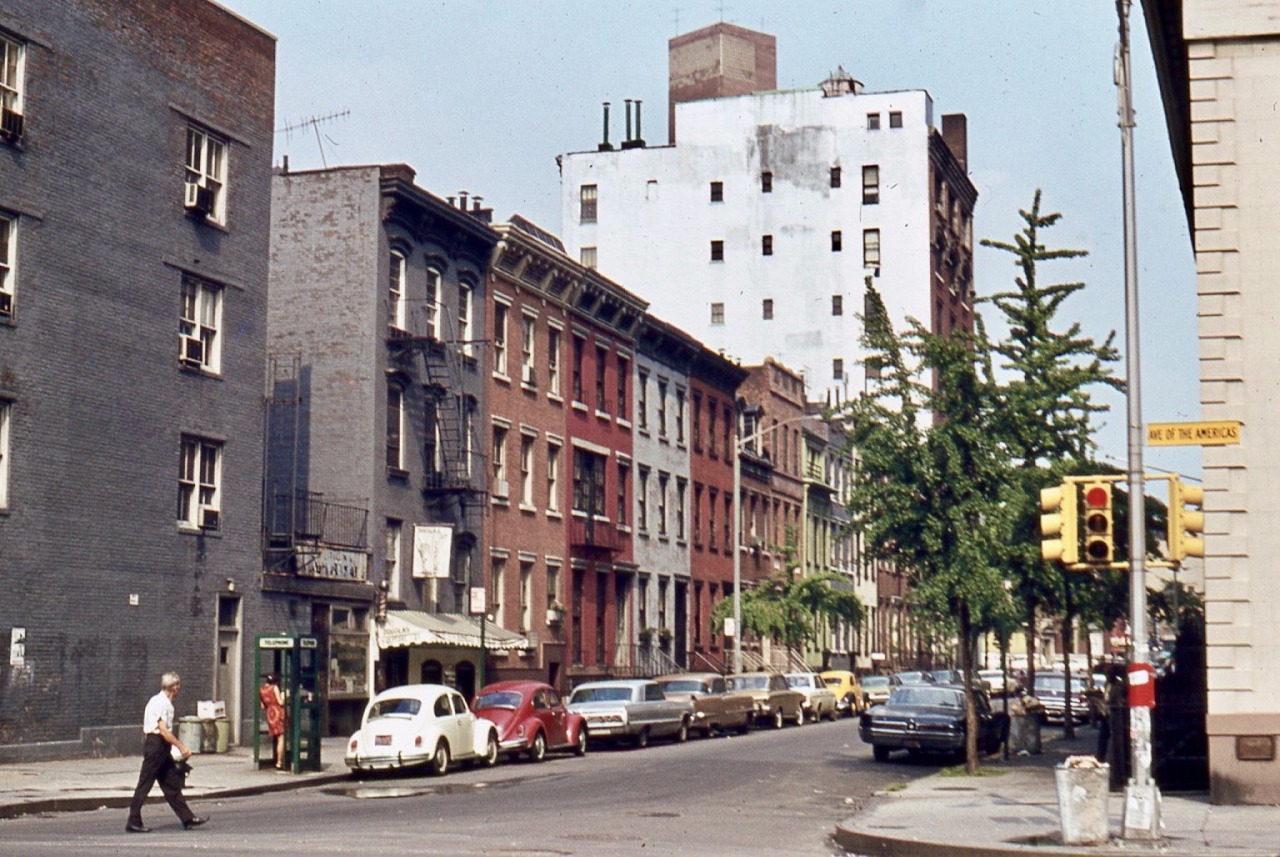 Street Scene, Avenue of the Americas, Manhattan, New York, 1969. I have ...