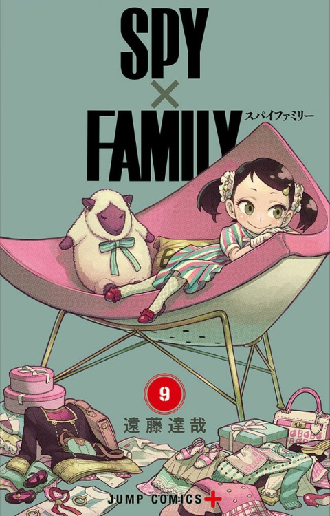 demifiendrsa:Spy x Family volume 9 cover