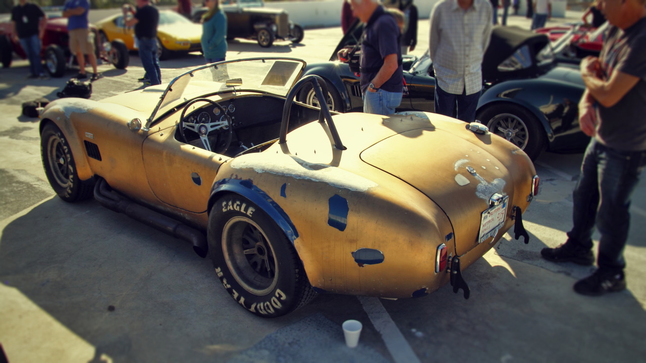yessir-youarefat:  Shelby Cobra 427 Rat Rod Carroll Shelby Cruisein, Petersen Automotive