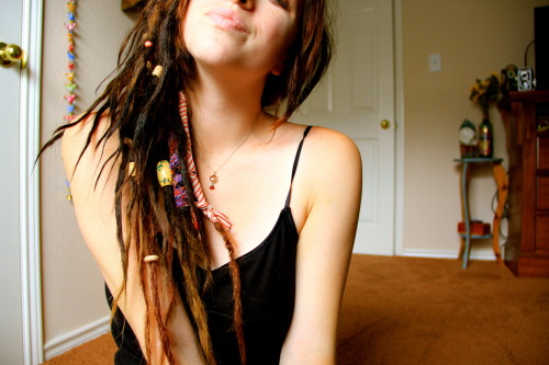 XXX woodlandtea:  3 months of dreadlocks heheheh photo