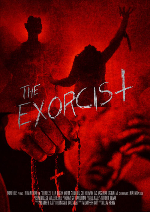 thepostermovement: The Exorcist by Mark Hyland