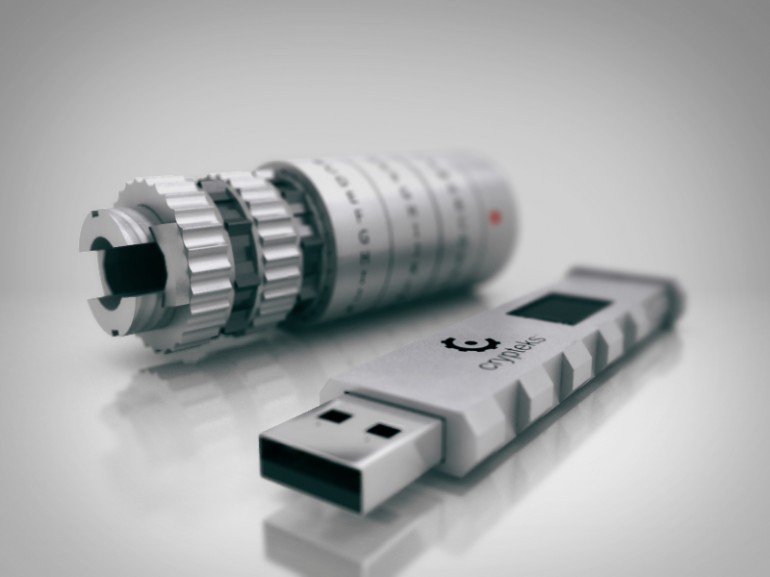 2087:  Crypteks physically lockable USB flash drive takes data protection seriously