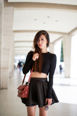 the-streetstyle:  Black Uniformvia neonblush